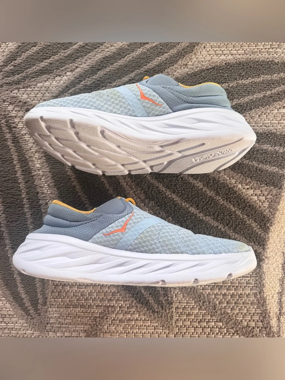 Hoka One Ora Recovery Shoe 2 Light Blue Slip On Women Size US 10 1119398 SSAY